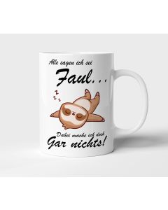 Tasse Faul